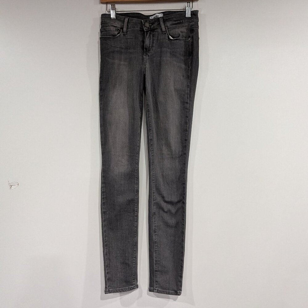 Paige Verdugo Ultra Skinny Stretch Jeans Grey Size 26